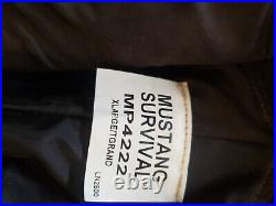 Mustang Survival Jacket & Bibs! Snowmobile Suit Flotation Suit Ice Fishing Suit