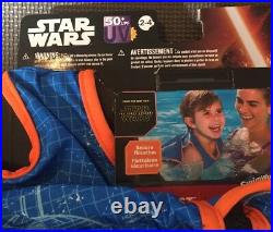New Swimways Toddler Boys Star Wars BB-8 Swim Vest Polywog Flotation Suit 2-4