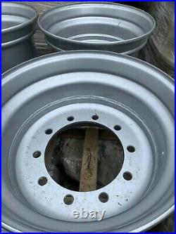 PAIR Super Single 16.00- 22.5 10 Stud Wheel Suits Flotation tyre 560/45 22.5