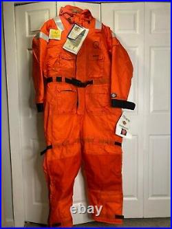 STEARNS Mustang i580 Challenger Anti Exposure Flotation Suit 3XL XXXL Fishing