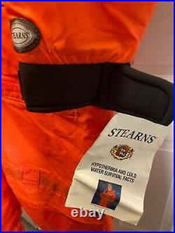 STEARNS Mustang i580 Challenger Anti Exposure Flotation Suit 3XL XXXL Fishing