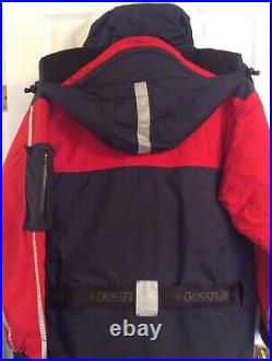 SUNDRIDGE Efgeeco Seafox 2pc Pro Flotation Suit, Size Large