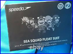 Speedo Float Suit Sea Squad 4-5 Years Junior Floatation Swimming Costume NEW GG