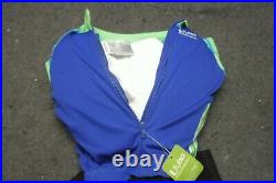 Speedo Kids UV50 2-Piece Flotation Suit Size S/M Blue/Green/Black New