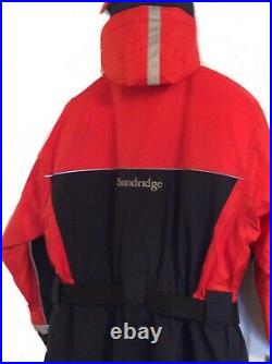 Sundridge 1pc EN-TEC Super- light Thermal Flotation Suit Size =Large