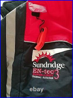 Sundridge En-Tec3 Super Light Thermal Two Piece Flotation Suit with Carry Bag