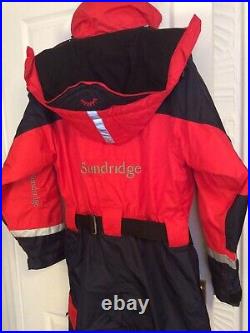 Sundridge En-Tec -4 Superlight Flotation Suit, 1pc, Size Small