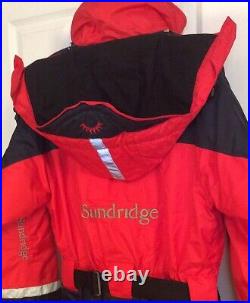 Sundridge En-Tec -4 Superlight Flotation Suit, 1pc, Size Small