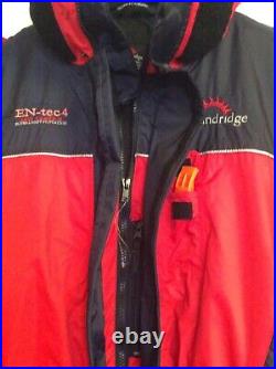Sundridge En-Tec -4 Superlight Flotation Suit, 1pc, Size Small