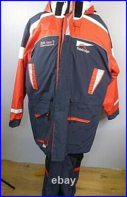 Sundridge En Tec Floatation. Off shore Suit. EN 393. 120 KG Size G, X large new