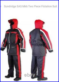 Sundridge Sas Mk6 Floatation Suit Brand New Size King Size With Papers And Bag