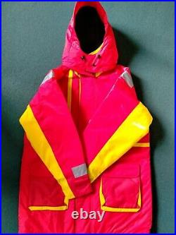 Sundridge floatation suit Jacket size large 39-43ins red zip off hood