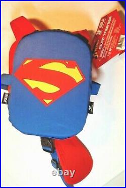 Superman Boys 2 Piece Swim Trainer Flotation Suit S/M 20-33 LBS New