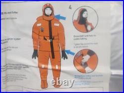 Survival Suit Hansen, Solas Immersion Suit Sea Eco+, New & Vacuum Sealed, Std