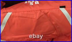 US Coast Guard Mustang Flotation Survival Suit-Type V-PDF with Tags. Size L